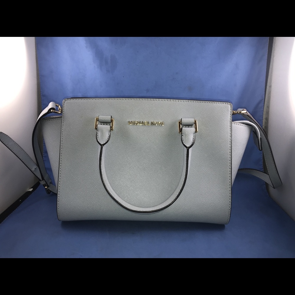 Michael Kors light blue handbag NWOT